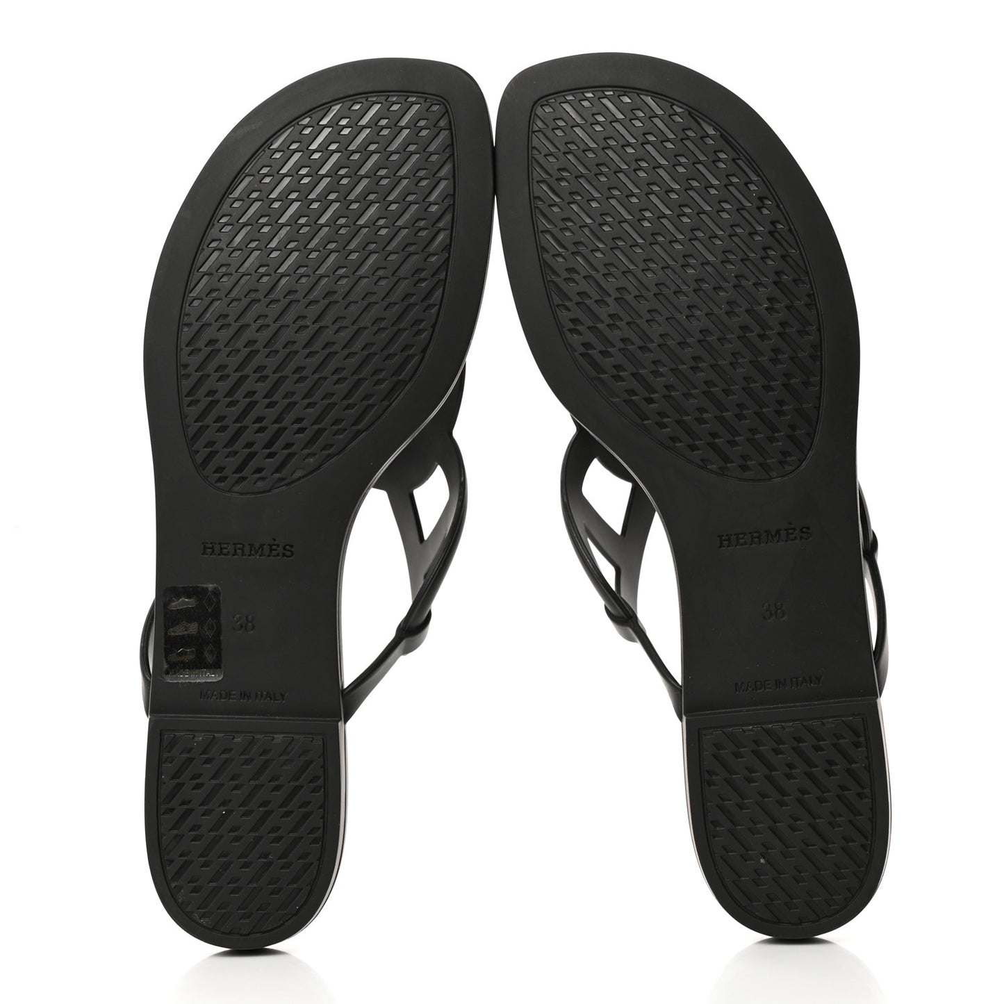 Rubber Womens Egerie Sandals 38 Black