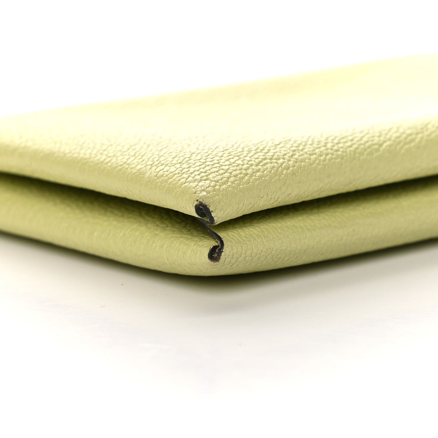 Chevre Mysore Calvi Card Case Jaune Bourgeon