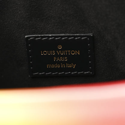 Louis Vuitton Epi Reverse Monogram Damier Race Speedy Bandouliere 30 Black Yellow 5 of 9