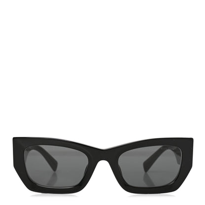 Miu Miu Acetate Rectangle Sunglasses SMU 09W Black 2 of 7