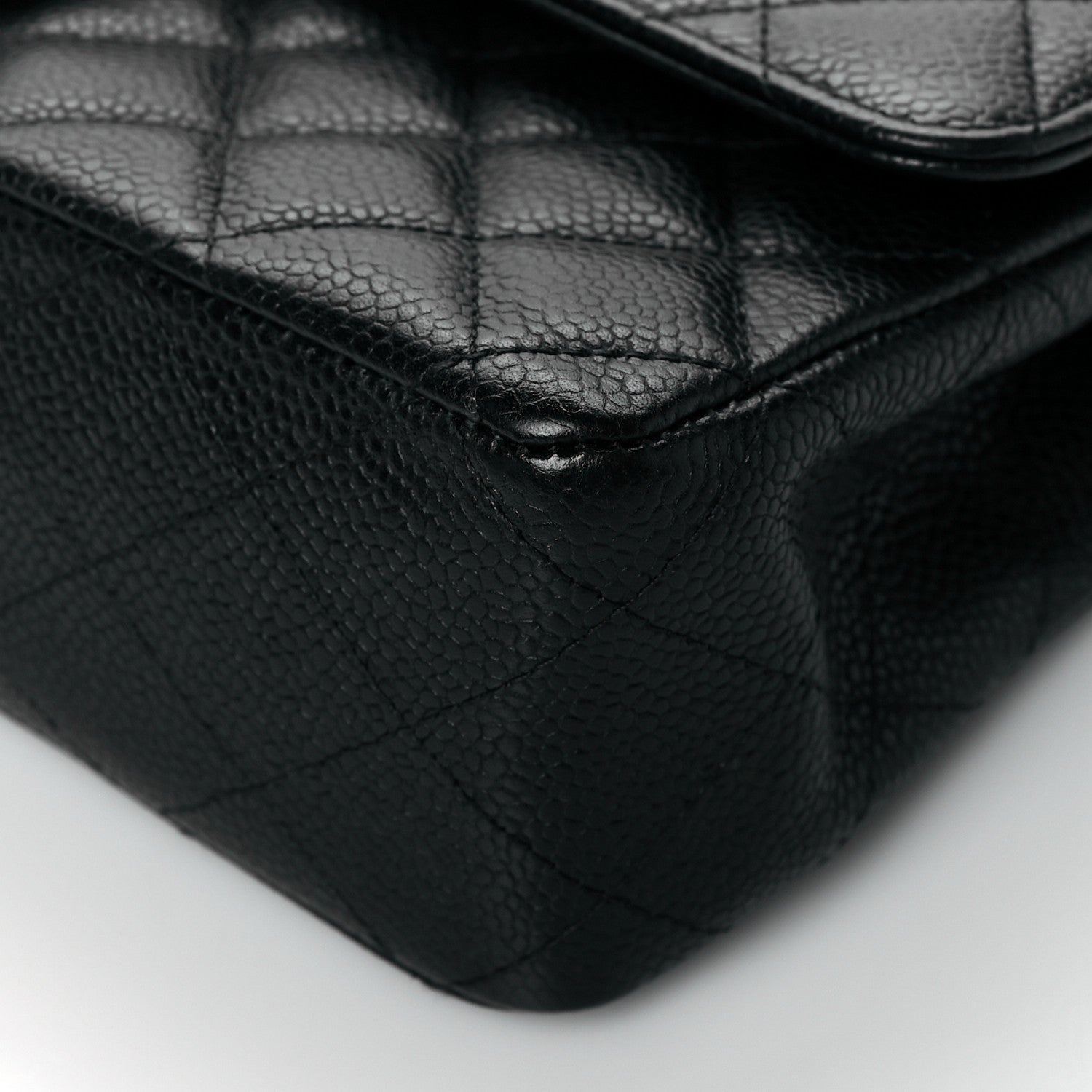 Chanel Caviar Quilted Medium Double Flap Black 9 of 9
