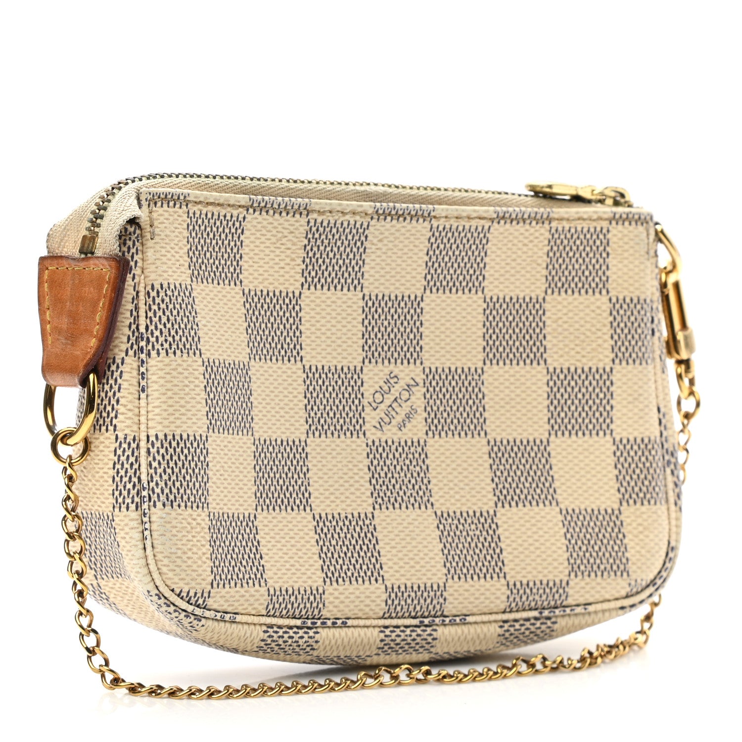 Louis Vuitton Damier Azur Mini Pochette Accessories 3 of 7