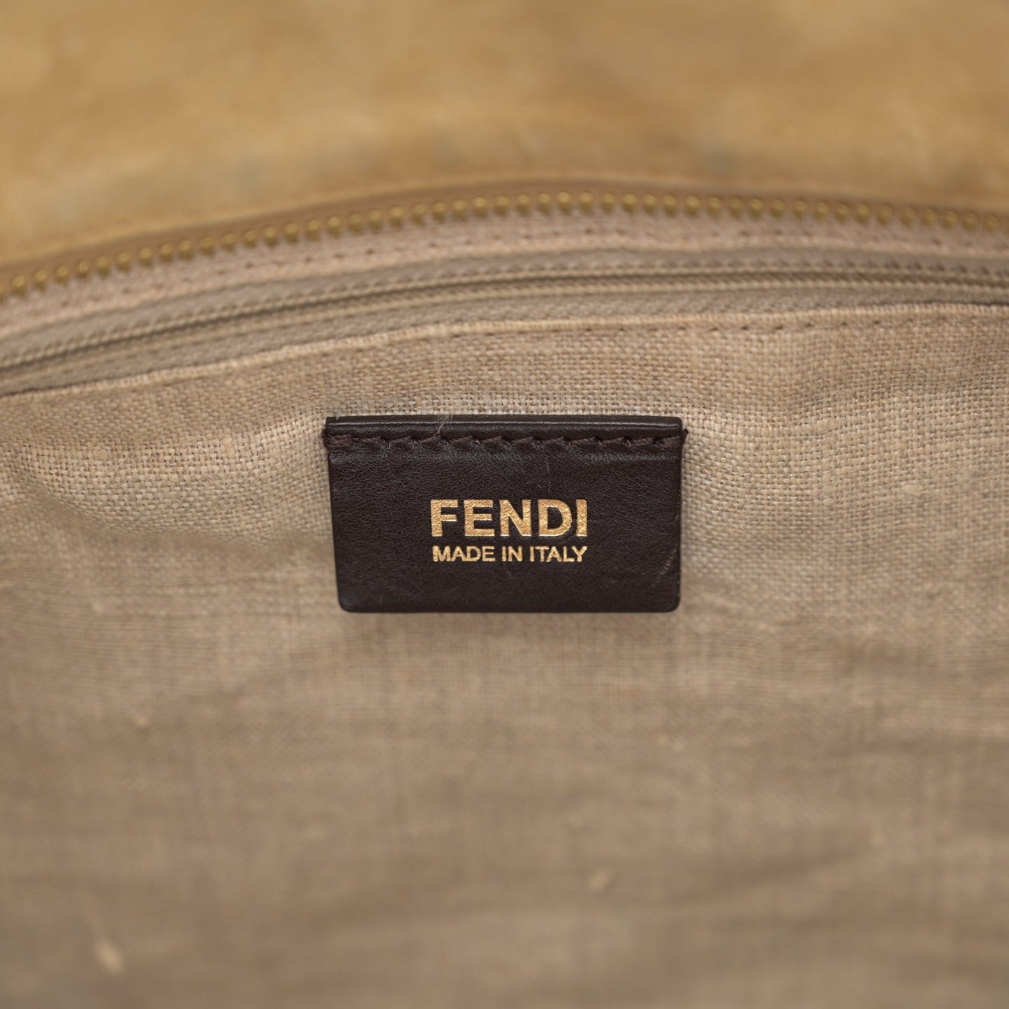 Pequin Cuoio Vegetale Medium Roll Tote Tobacco Rosso Blue