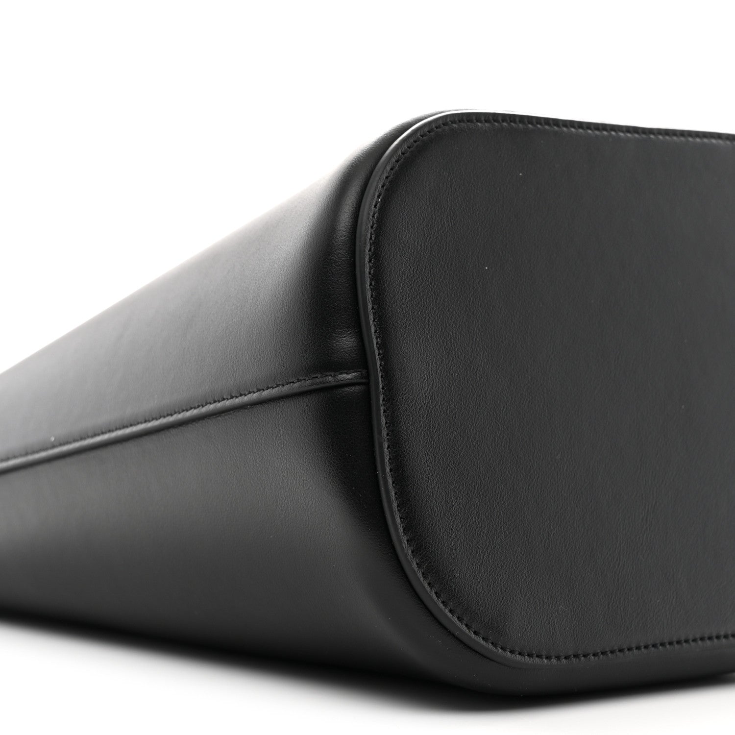 Celine Smooth Calfskin Triomphe Small Louise Bag Black 8 of 10