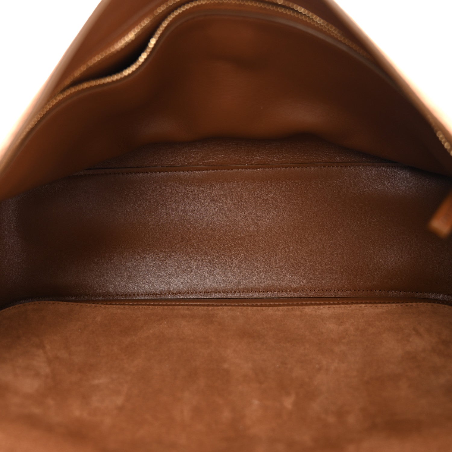 Chanel Suede Calfskin Small Souplissimo Maxi Flap Camel 5 of 10