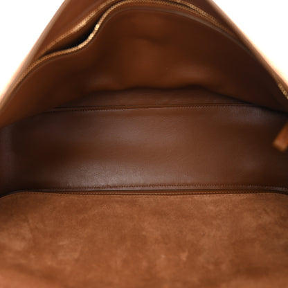 Chanel Suede Calfskin Small Souplissimo Maxi Flap Camel 5 of 10