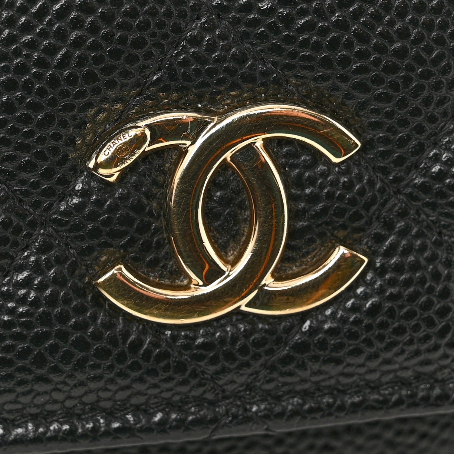 Chanel Caviar Quilted Business Affinity Clutch With Chain Black 12 of 13