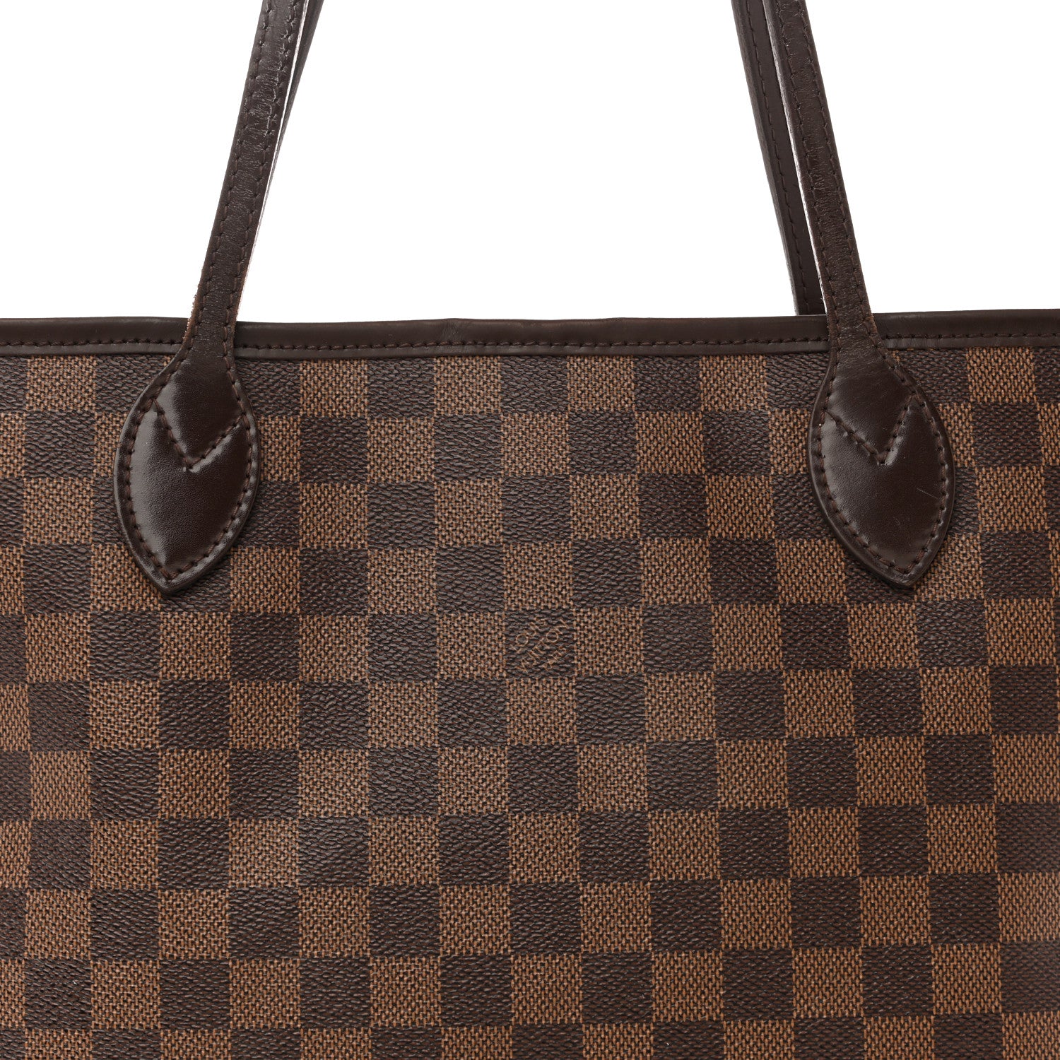 Louis Vuitton Damier Ebene Neo Neverfull MM Rose Ballerine 7 of 15