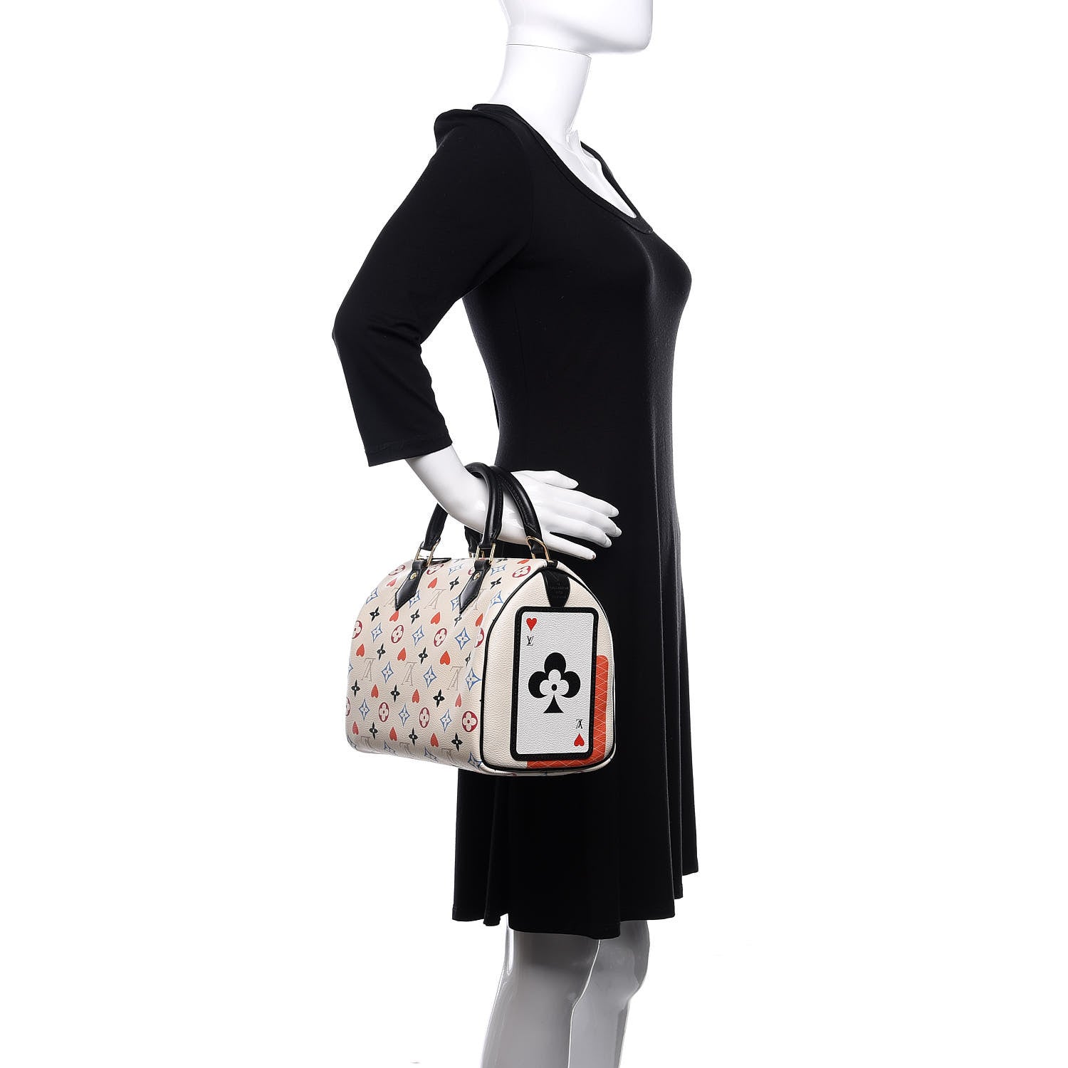 Louis Vuitton Game On Speedy Bandouliere 25 White 3 of 10