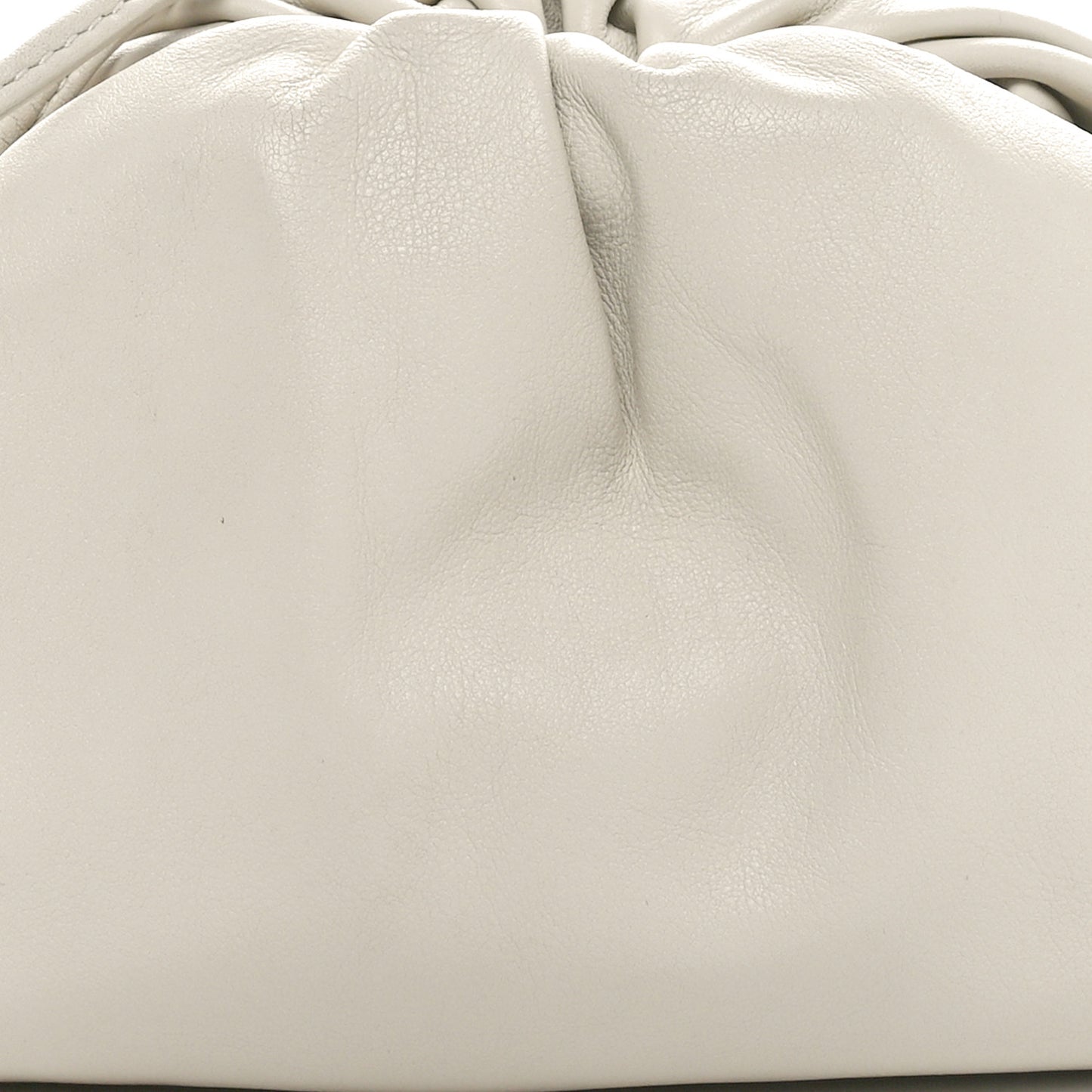 Butter Calfskin The Mini Pouch Chalk