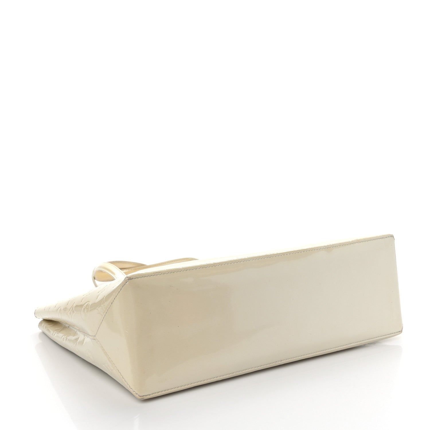 Louis Vuitton Vernis Wilshire MM Blanc Corail 3 of 7