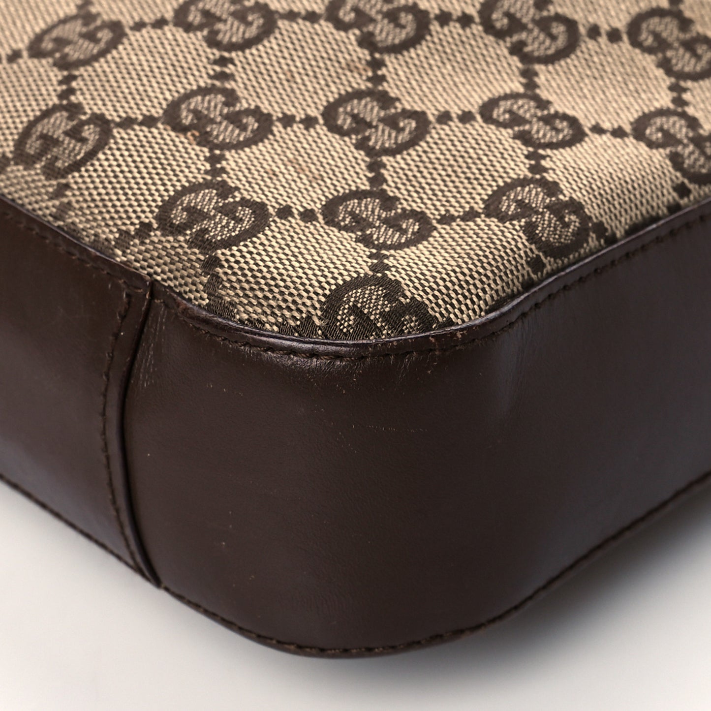 Monogram GG Small Clasp Hobo Brown