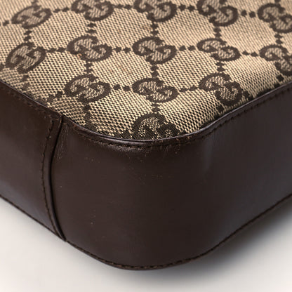 Gucci Monogram GG Small Clasp Hobo Brown 9 of 9