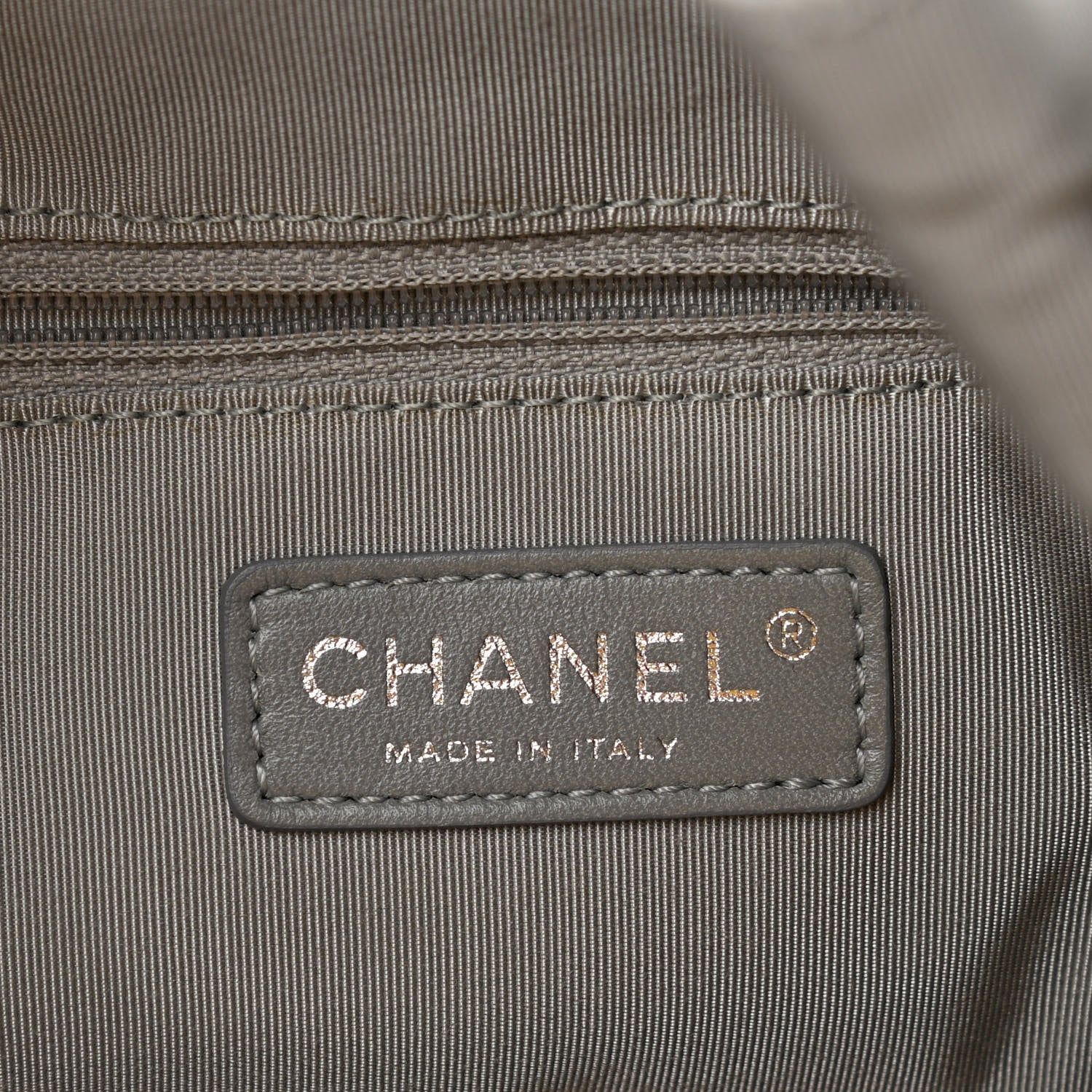 Chanel Denim Stretch Large CC Spirit Cabas Tote Blue 6 of 10