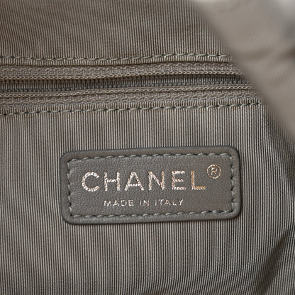 Chanel Denim Stretch Large CC Spirit Cabas Tote Blue 6 of 10