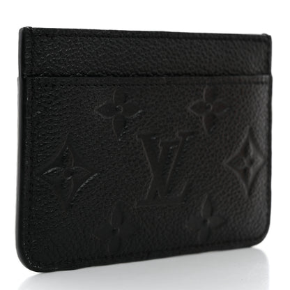 Louis Vuitton Empreinte Card Holder Black 3 of 7
