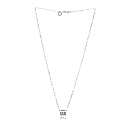 Bulgari 18K White Gold B.Zero1 Pendant Necklace 3 of 4