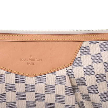 Louis Vuitton Damier Azur Siracusa MM 8 of 14