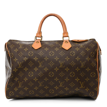 Louis Vuitton Monogram Speedy 35 1 of 23