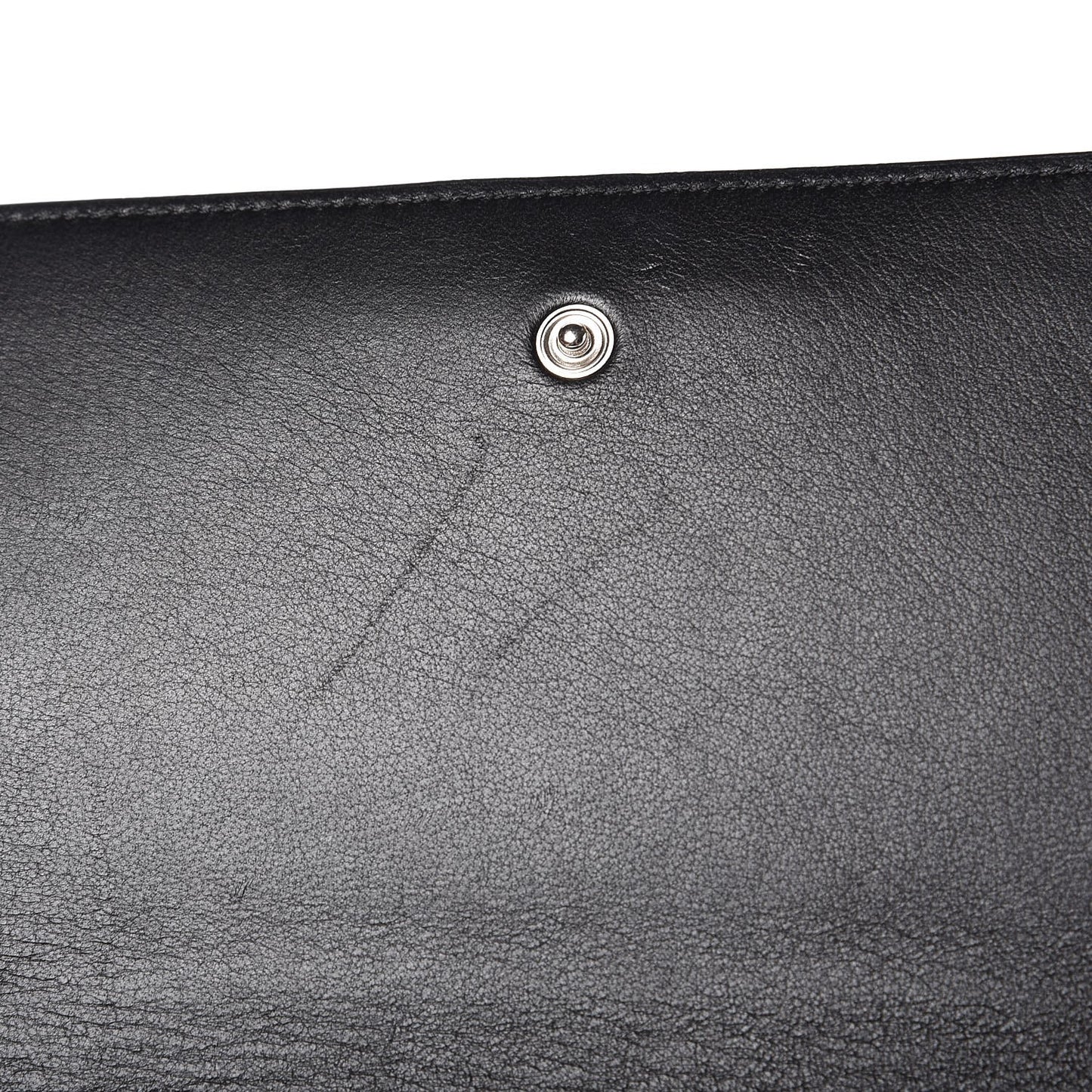 Sugar Goatskin Pandora Chain Wallet Black
