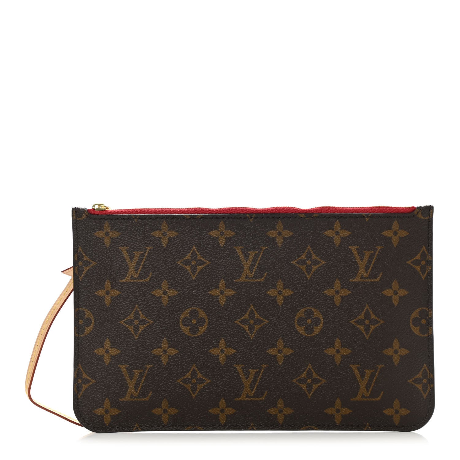 Louis Vuitton Monogram Neverfull MM GM Pochette Cherry 1 of 8