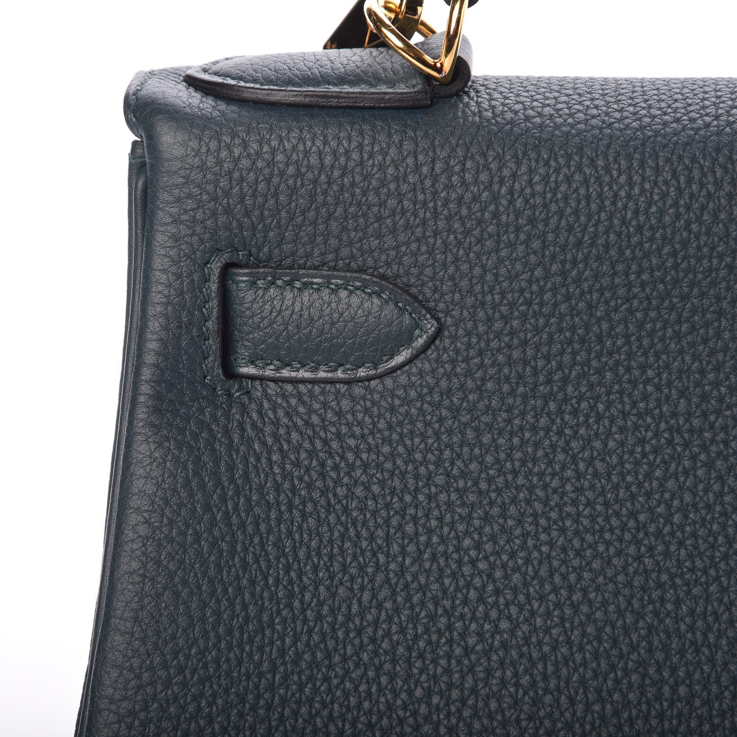 Hermes Togo Kelly Retourne 28 Vert Cypress 14 of 40