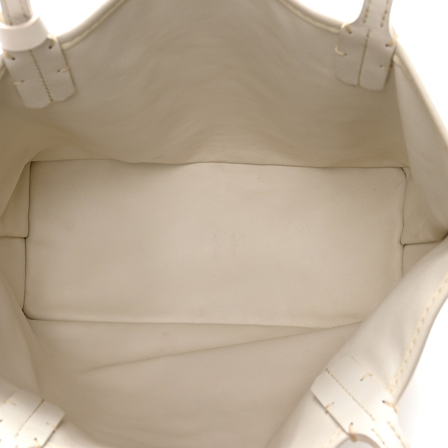 Goyardine Reversible Mini Anjou White
