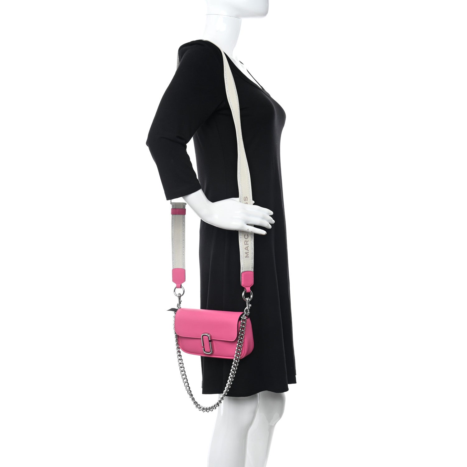 Marc Jacobs Calfskin Mine The J Marc Pink 2 of 10