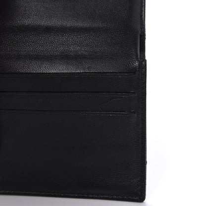Chanel Lambskin Quilted Double Sided Wallet Black 10 of 12