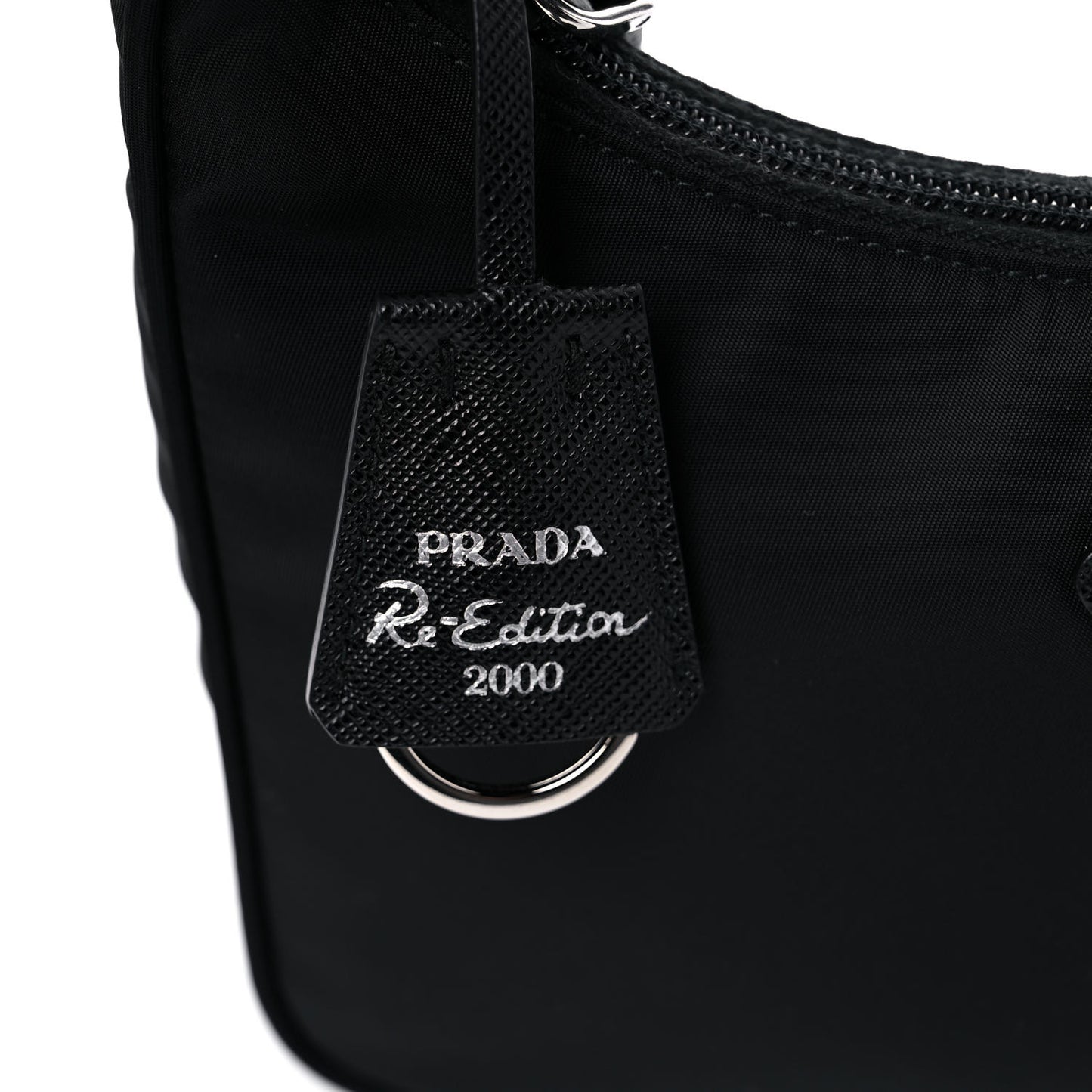 Tessuto Nylon Mini Re-Edition 2000 Bag Black