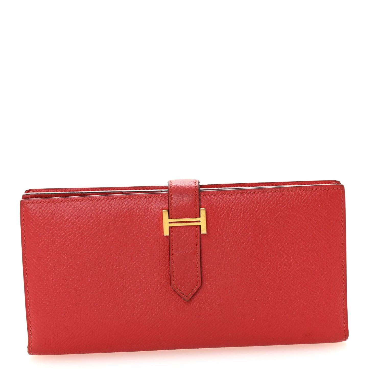 Epsom Bearn Gusset Wallet Rouge Tomate