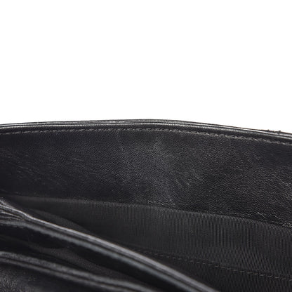 Chanel Shiny Lambskin Quilted Medium Trianon Messenger Flap Black 9 of 16