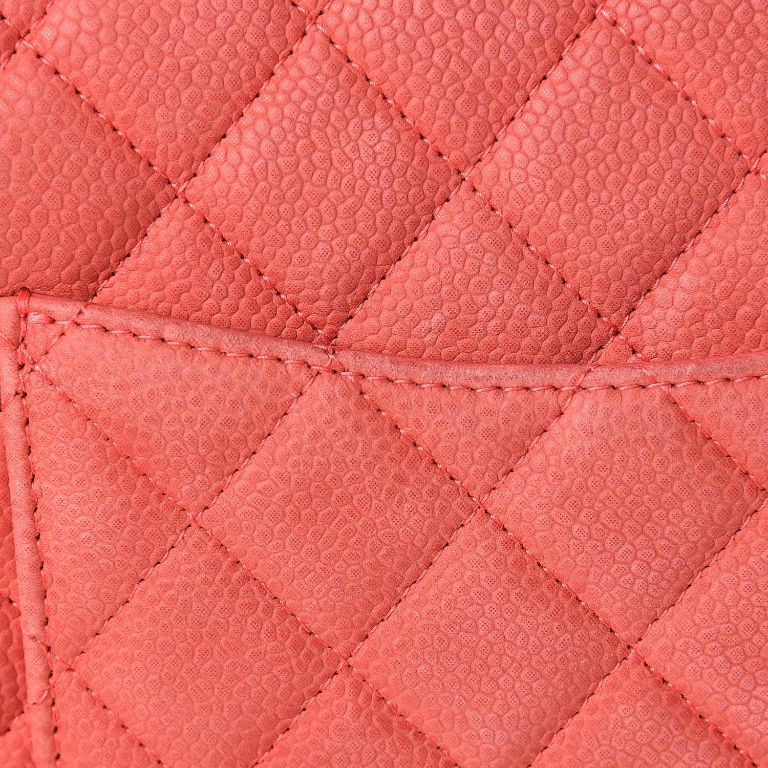Chanel Iridescent Caviar Quilted Mini Rectangular Flap Dark Pink 13 of 16