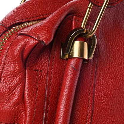 Chloe Calfskin Medium Paraty Holly Berry 11 of 12
