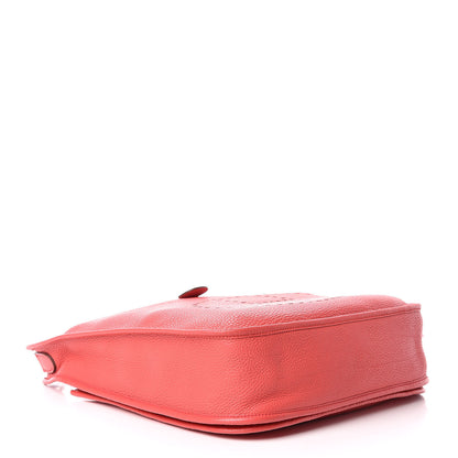 Hermes Taurillon Clemence Evelyne III GM Bougainvillea 4 of 12
