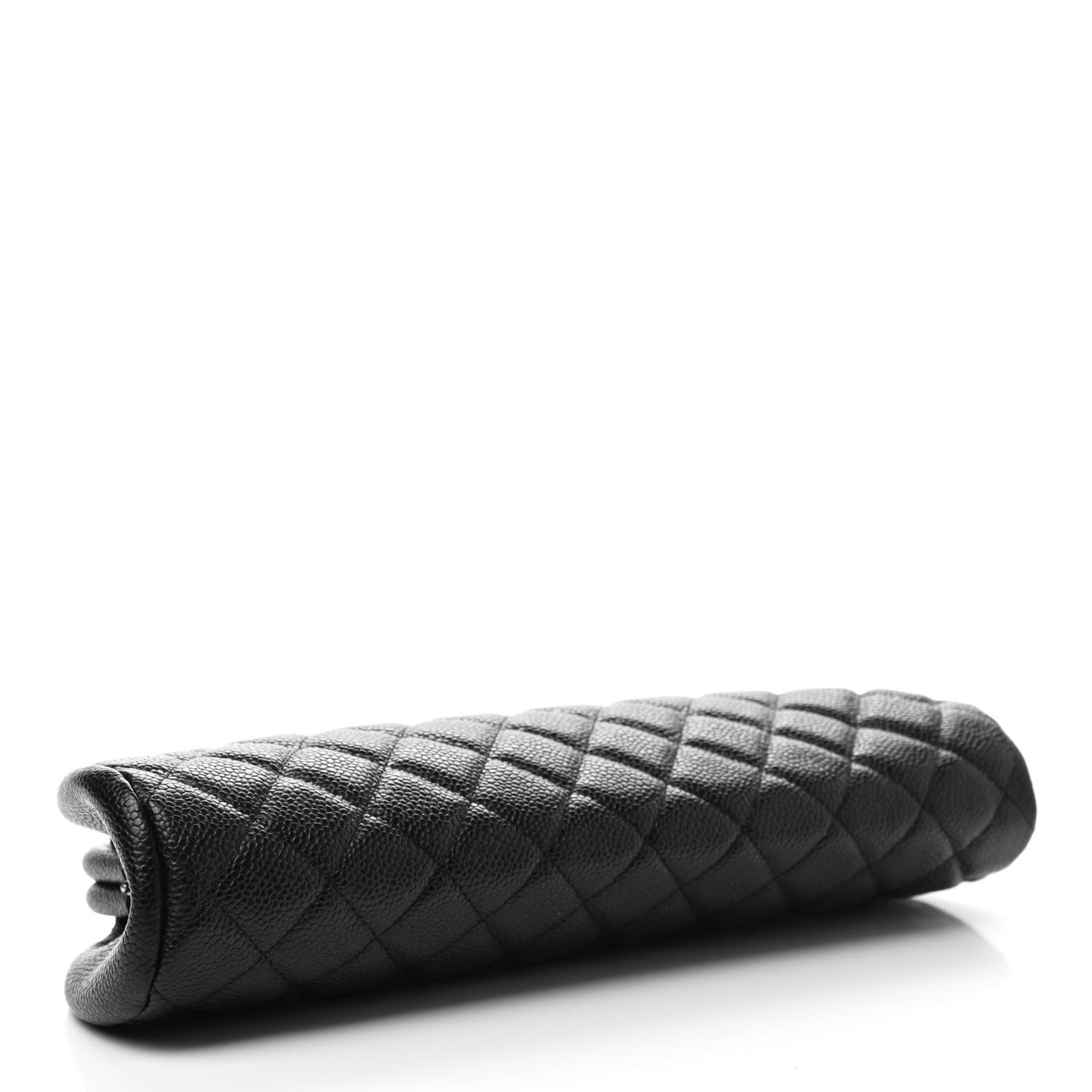 Caviar Quilted Timeless Clutch Black