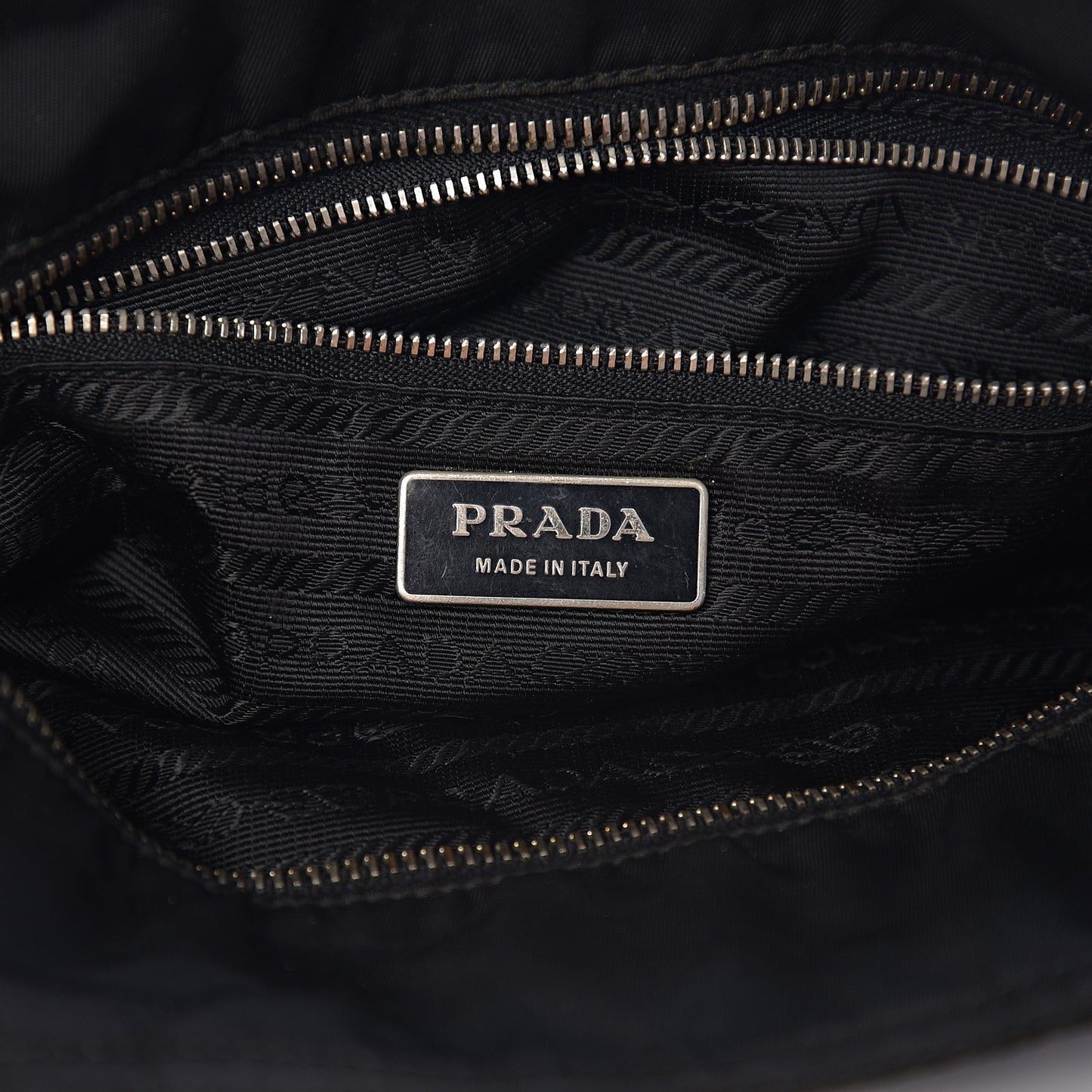 Tessuto Nylon Viaggo Tote Black