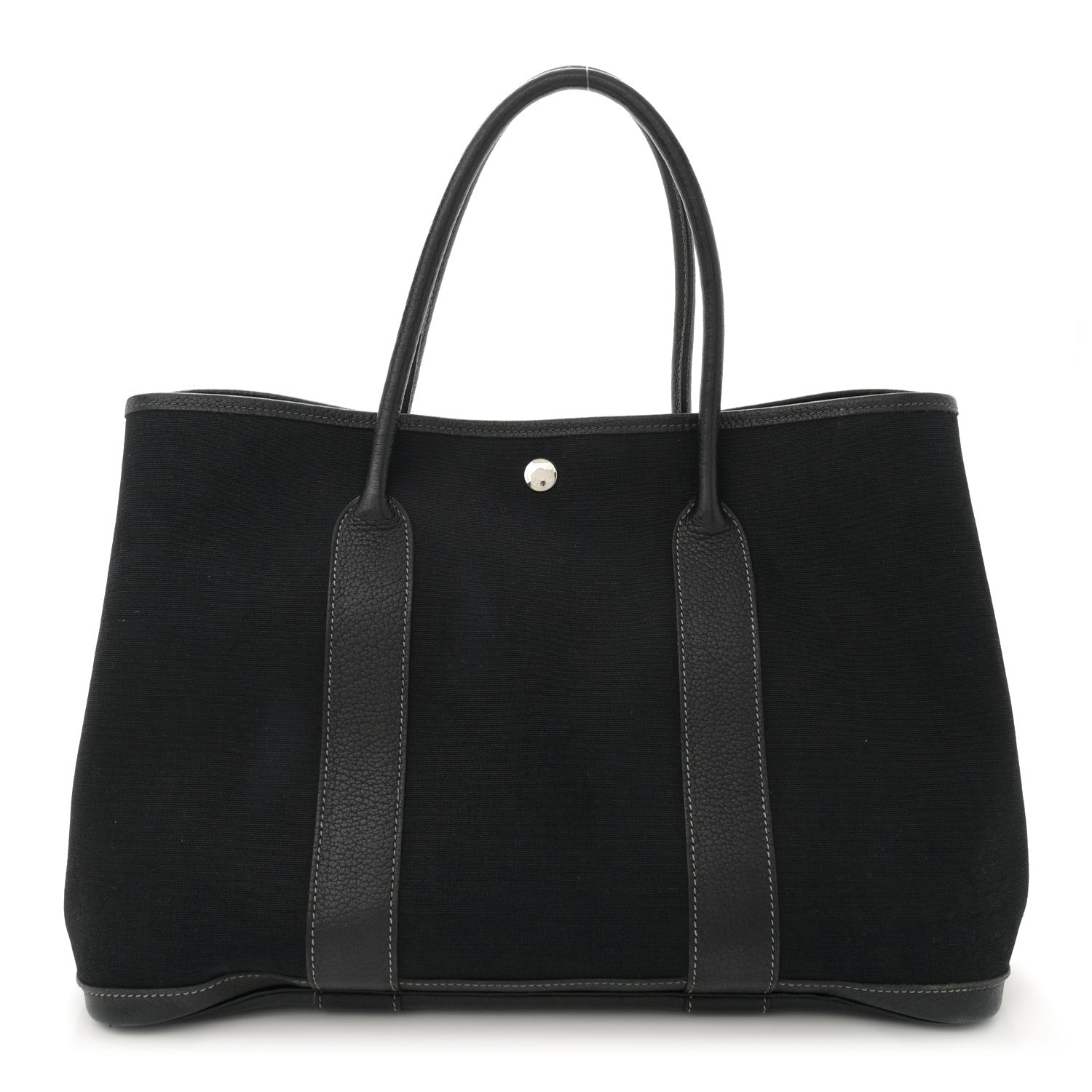 Hermes Toile Negonda Garden Party Tote 36 MM Black 1 of 14