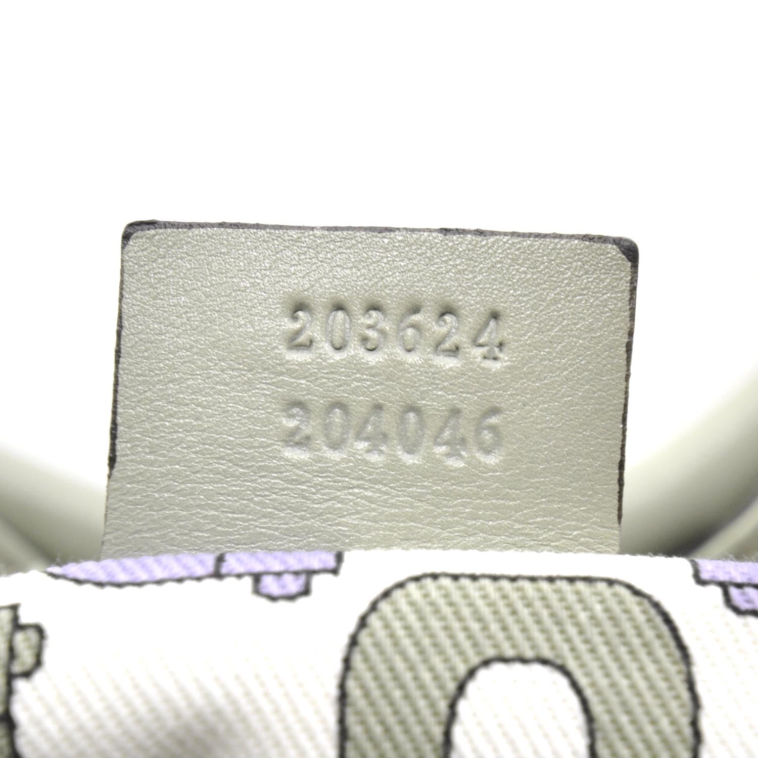 Gucci Guccissima Leather Pelham Shoulder Bag Mint Green 8 of 9