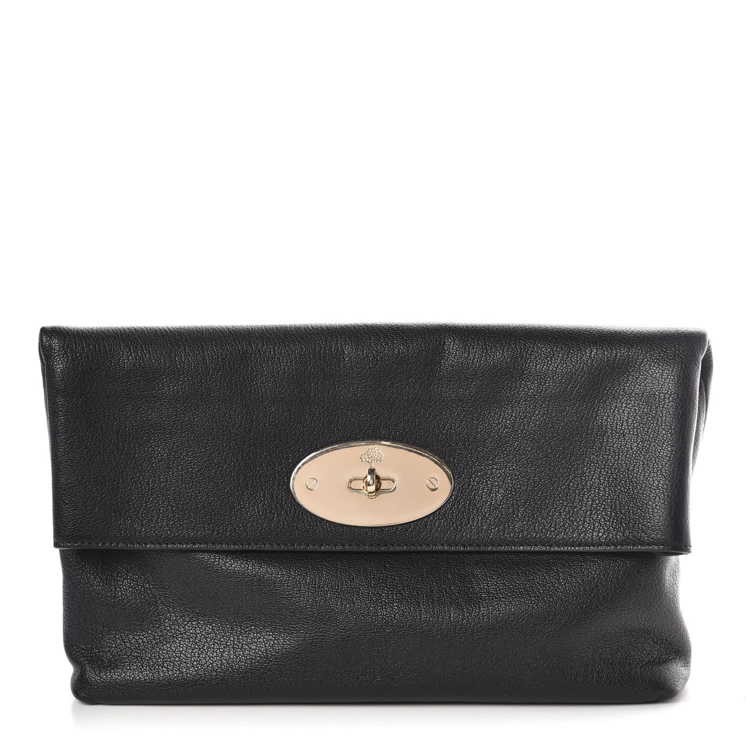 Mulberry Glossy Goat Clemmie Clutch Black 1 of 10