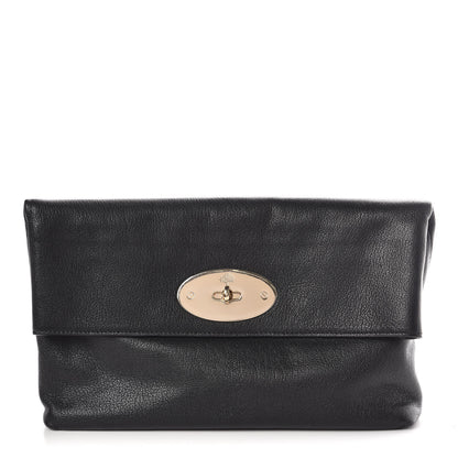 Mulberry Glossy Goat Clemmie Clutch Black 1 of 10