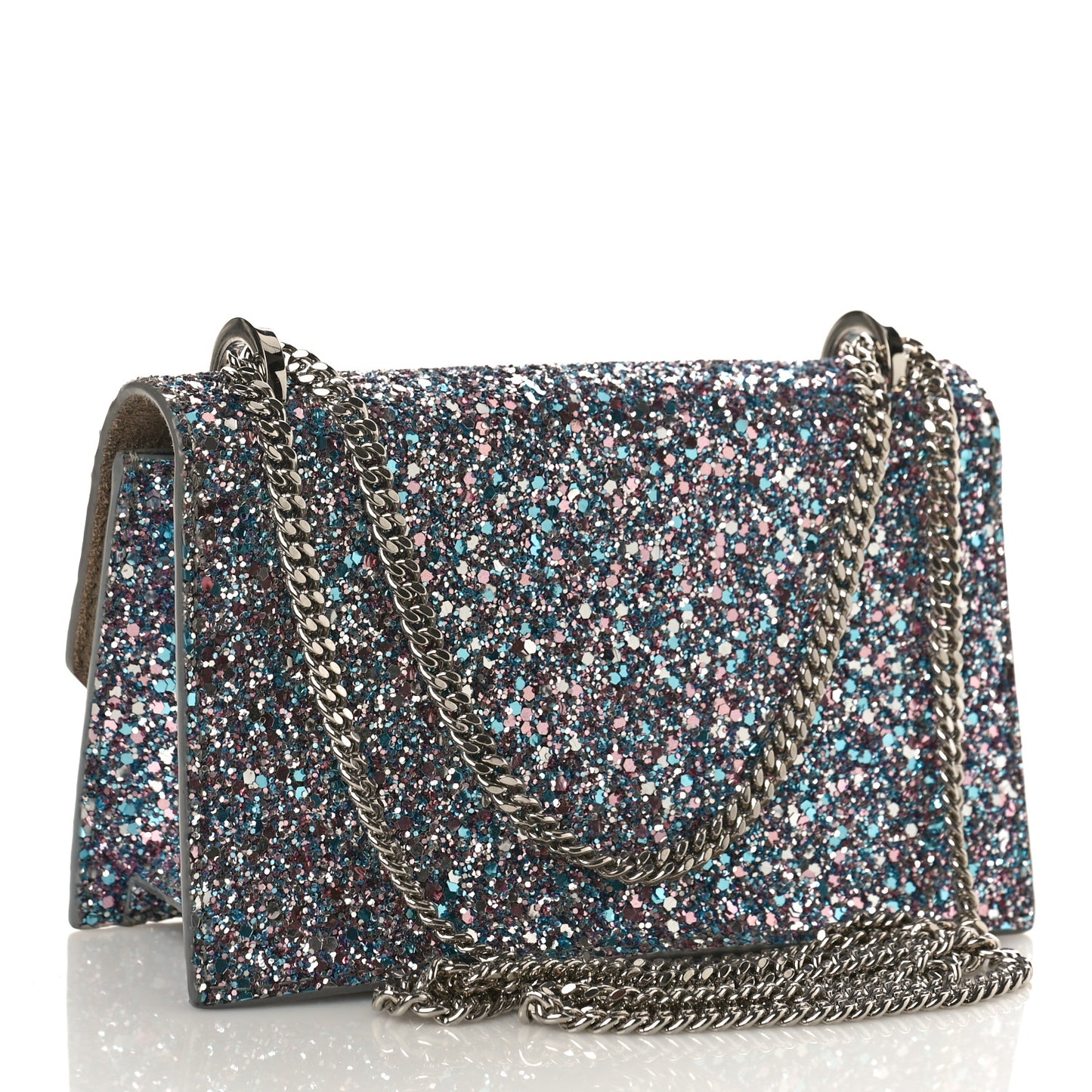 Coarse Glitter Mini Finley Shoulder Bag Bubblegum Mix