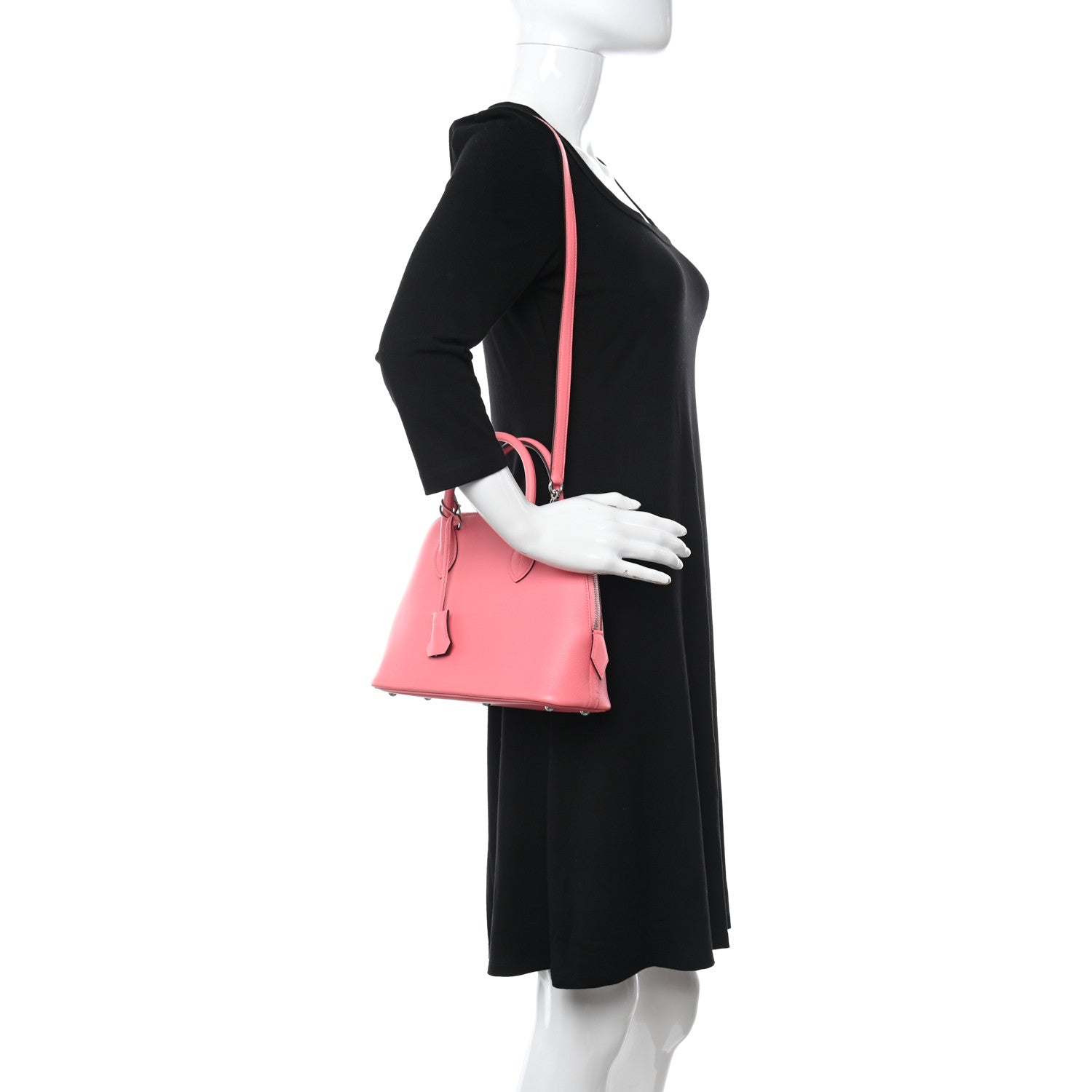 Hermes Evercolor Verso 1923 Bolide 25 Rose Ete Sienne 2 of 9