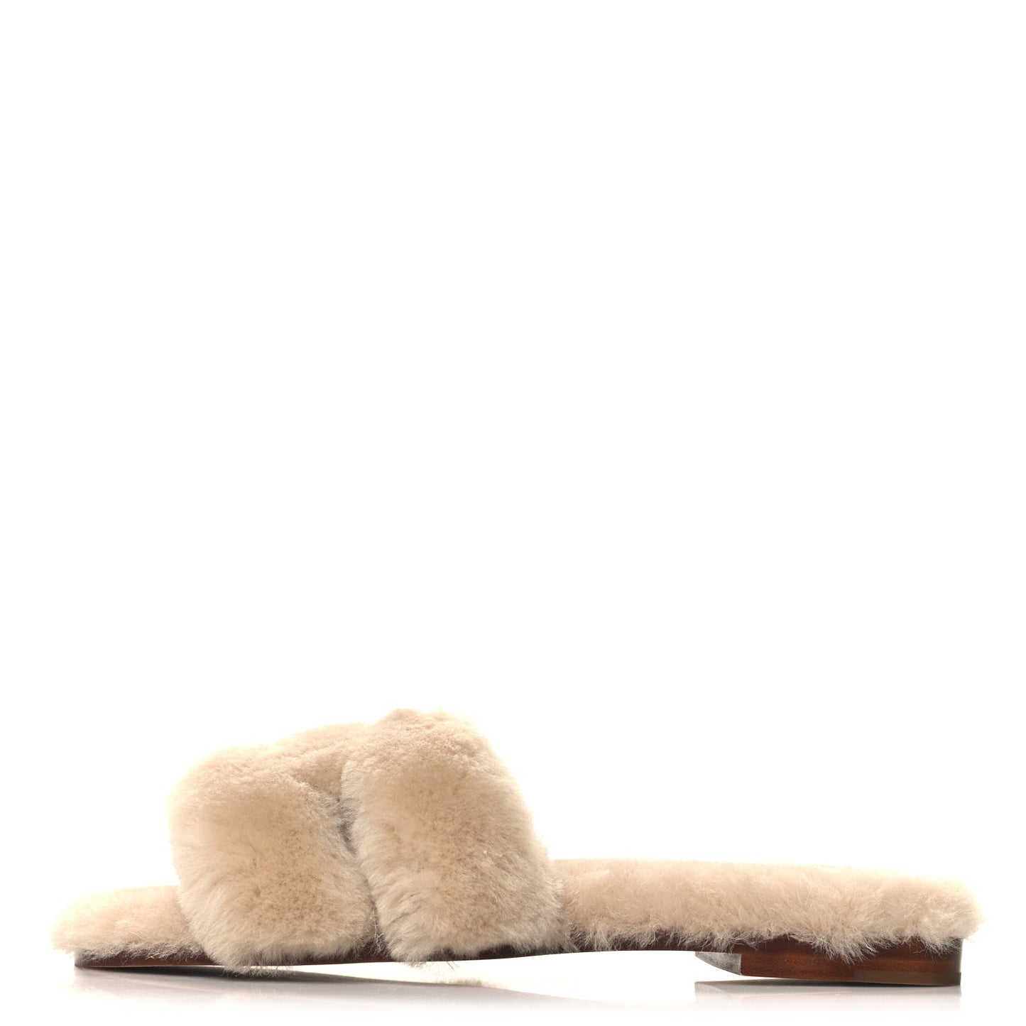 Woolskin Oran Sandals 38.5 Beige Argile