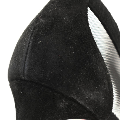Christian Louboutin Veau Velours Rete Galativi 70 Pumps 39.5 Black 8 of 9