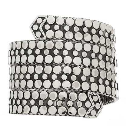 John Hardy Sterling Silver Dot Triple Coil Bracelet 1 of 3
