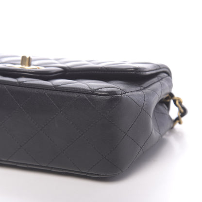 Chanel Lambskin Quilted Mini Rectangular Flap Black 9 of 11