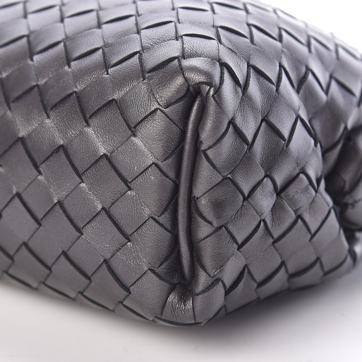 Nappa Intrecciato The Lauren 1980 Clutch Ebano