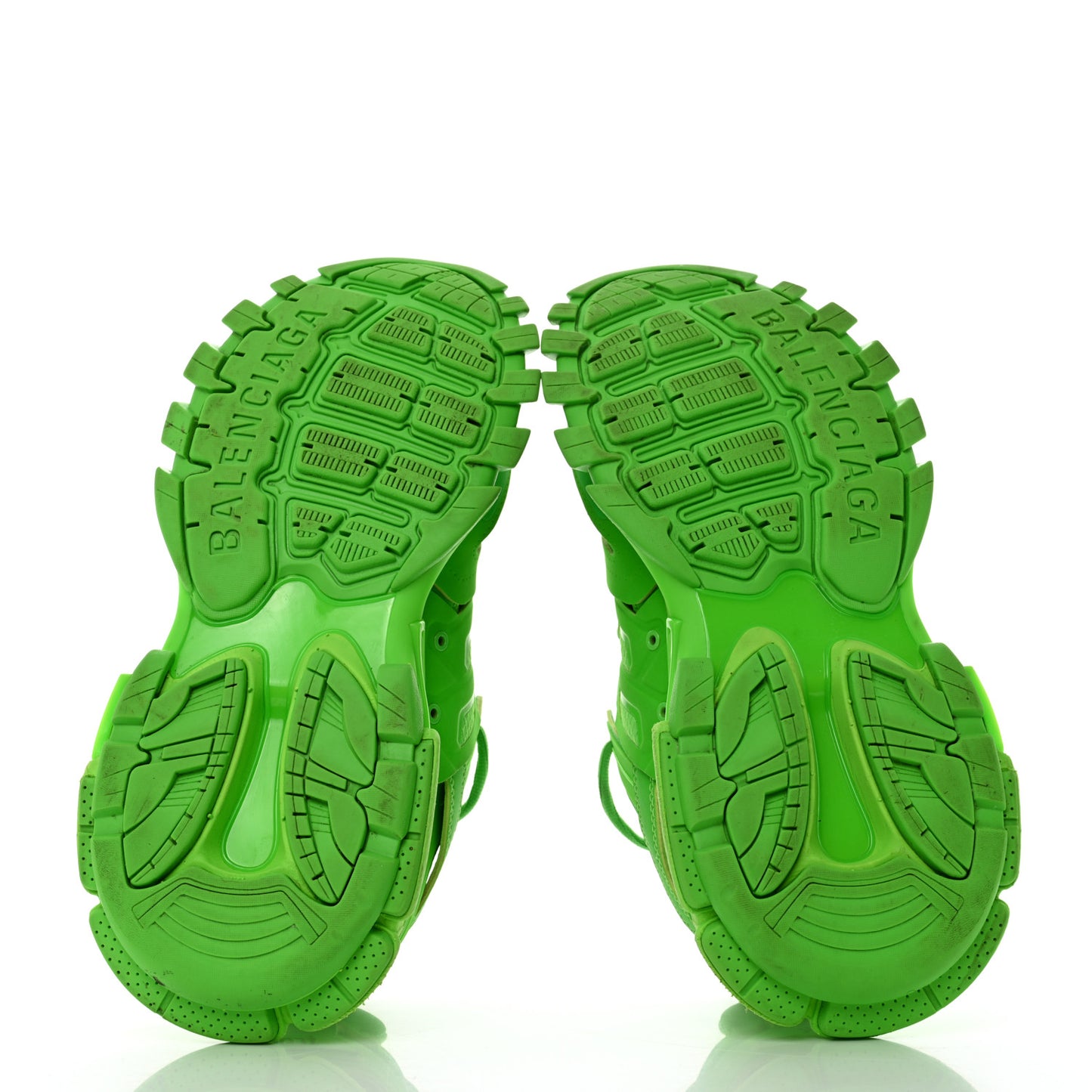 Mesh Nylon Mens Track Sneakers 40 Monocolor Fluo Green