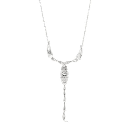 Tiffany Sterling Silver Elsa Peretti Scorpion Pendant Necklace 1 of 4